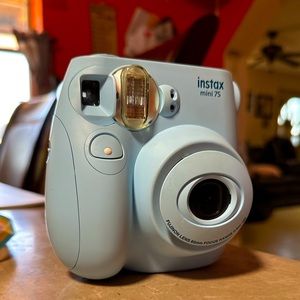 Instax Camara with case (used once)